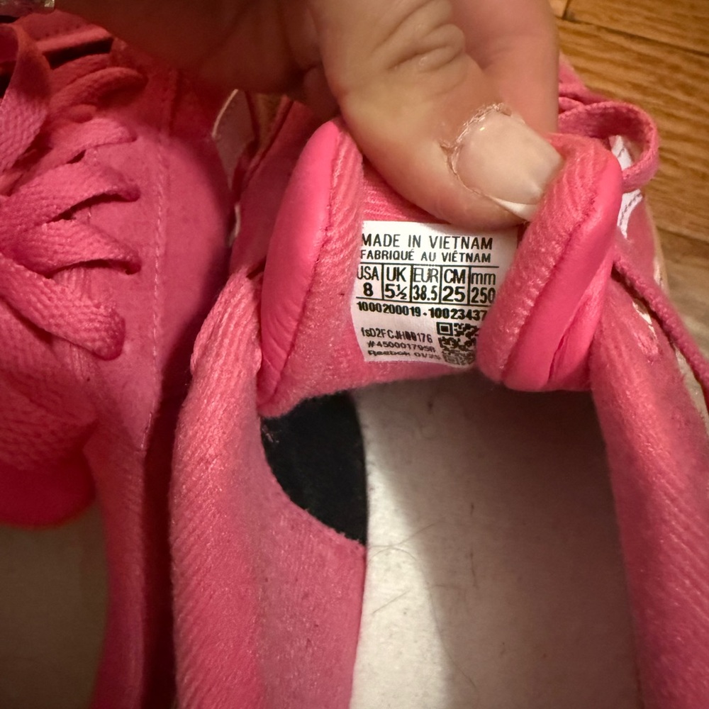 Reebok WomensPink Sneakers - Picture 8 of 11